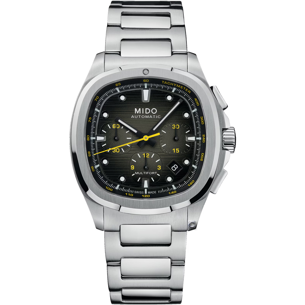 MIDO 美度 Multifort 先鋒系列 TV 碼表計時機械錶 男錶 手錶-41mm M0495271108100