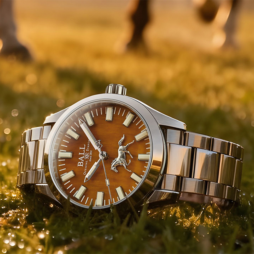 Ball 波爾 Engineer II系列 駿馬奔騰 馬年生肖紀念機械腕錶-40mm NM9016C-S11-YTE