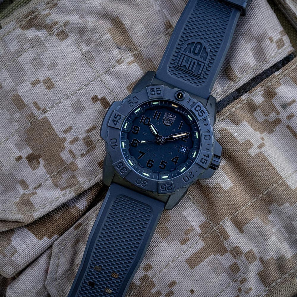 LUMINOX 雷明時 U.S. Navy SEAL 海豹部隊聯名錶 手錶-45mm 1LM-3501BO