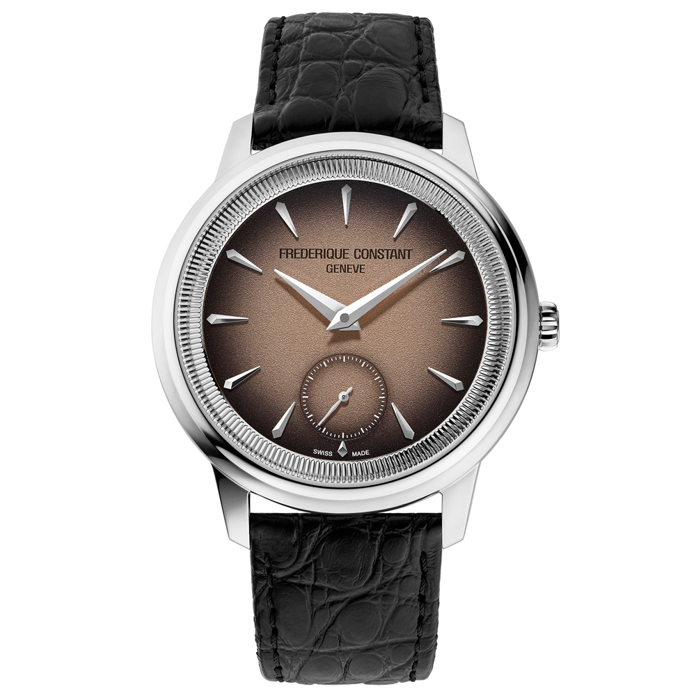CONSTANT 康斯登 Classics系列 限量 煙燻色 手上鍊機械腕錶 38.5mm 錶 手錶 送禮 FC-435BBL3S6