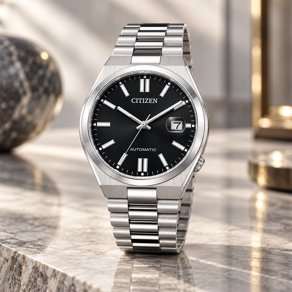 CITIZEN 星辰 NJ0150-81E 機械自動上鍊 日期顯示 藍寶石水晶 男錶 40mm