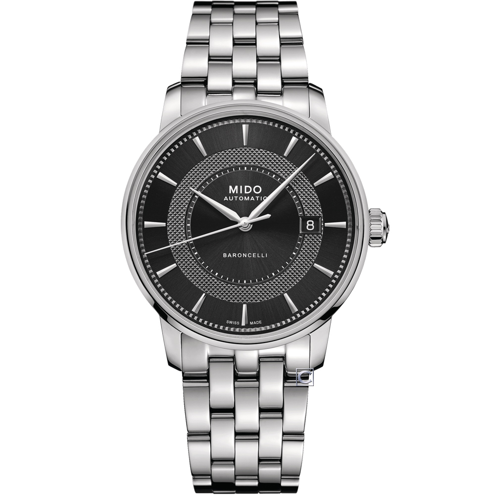 MIDO 美度 Baroncelli Signature 永恆系列經典機械男錶(M0374071105101)40mm