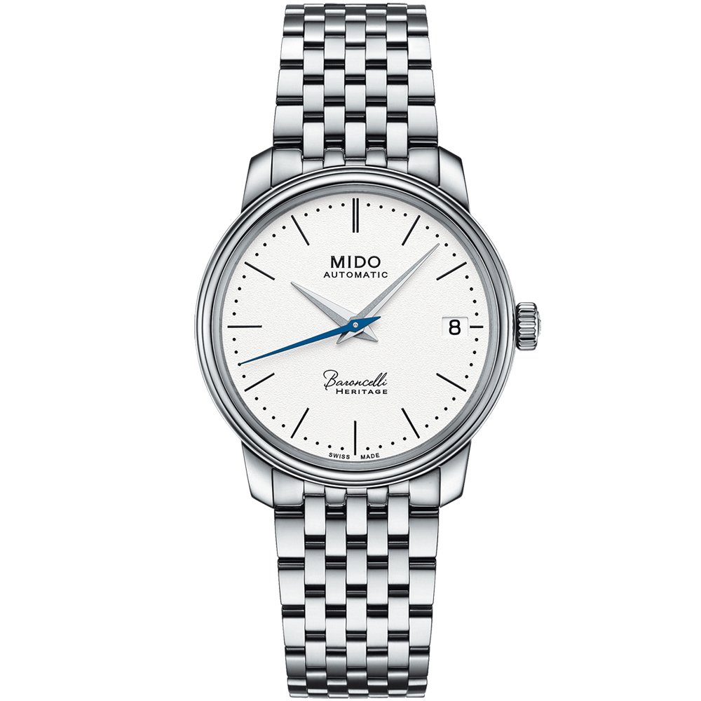 MIDO 美度 BARONCELLI 永恆系列III簡約時尚機械女錶-M0272071101000/33mm