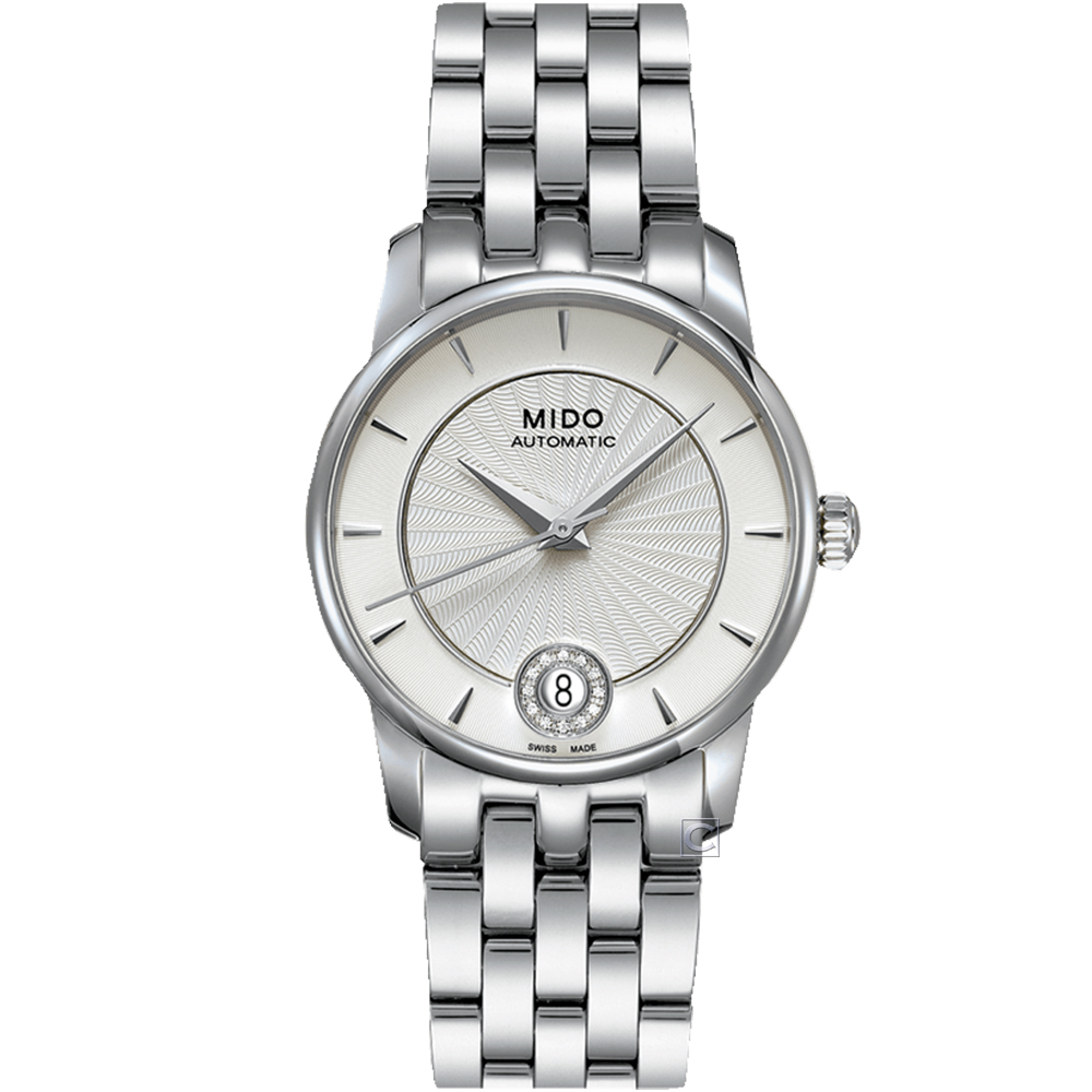 MIDO 美度 Baroncelli Big Lady 永恆經典機械女錶(M0072071103600)