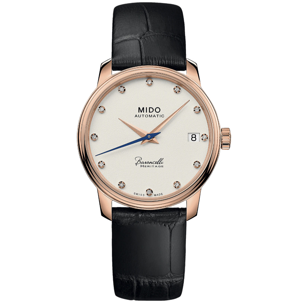 MIDO 美度 BARONCELLI 永恆系列 典雅機械腕錶 錶 週年慶 雙11 M0272073626600 / M027.207.36.266.00