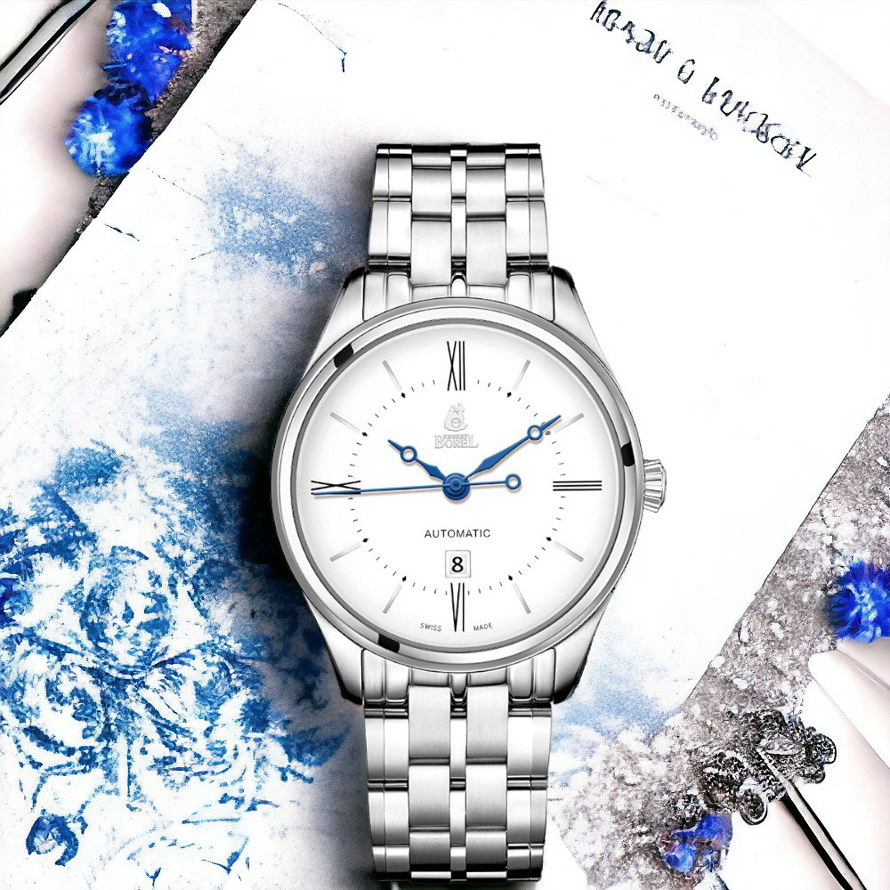 Ernest Borel 依波路 錶 Retro Collection 復古優雅 機械錶 女錶 手錶 搪瓷 LS8180-411