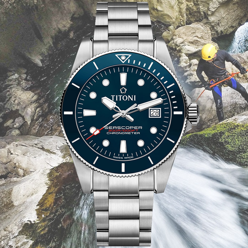 Ball 波爾 海洋探索 SEASCOPER 300 天文台認證 陶瓷圈 潛水機械腕錶 錶 週年慶 雙11 42mm / 83300S-BE-705