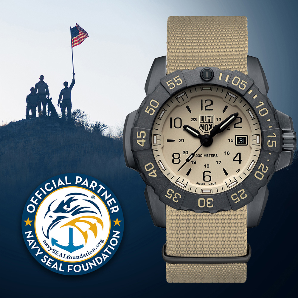 LUMINOX 雷明時 海豹突擊隊雙錶帶紀念錶 Navy SEAL Foundation (3251CBNSF)