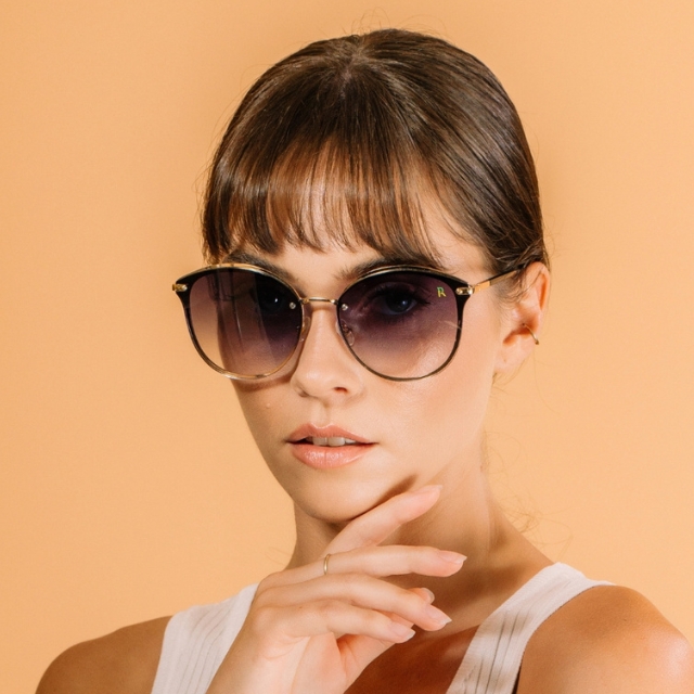 ROSIE ALLAN [] LUCY款 金色 時尚太陽眼鏡