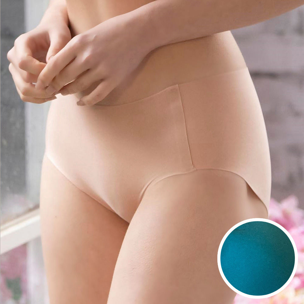 Wacoal 華歌爾 GOCOCI M-LL無痕內褲(藍綠) 搭配內褲-NS9365TU
