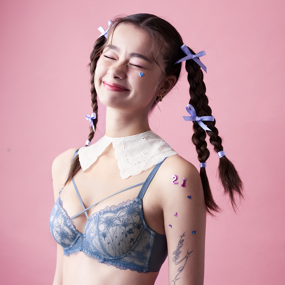 SAVVY 莎薇 SAVVY21 B-E罩杯性感有型的BRA(藍)-QB3308N5