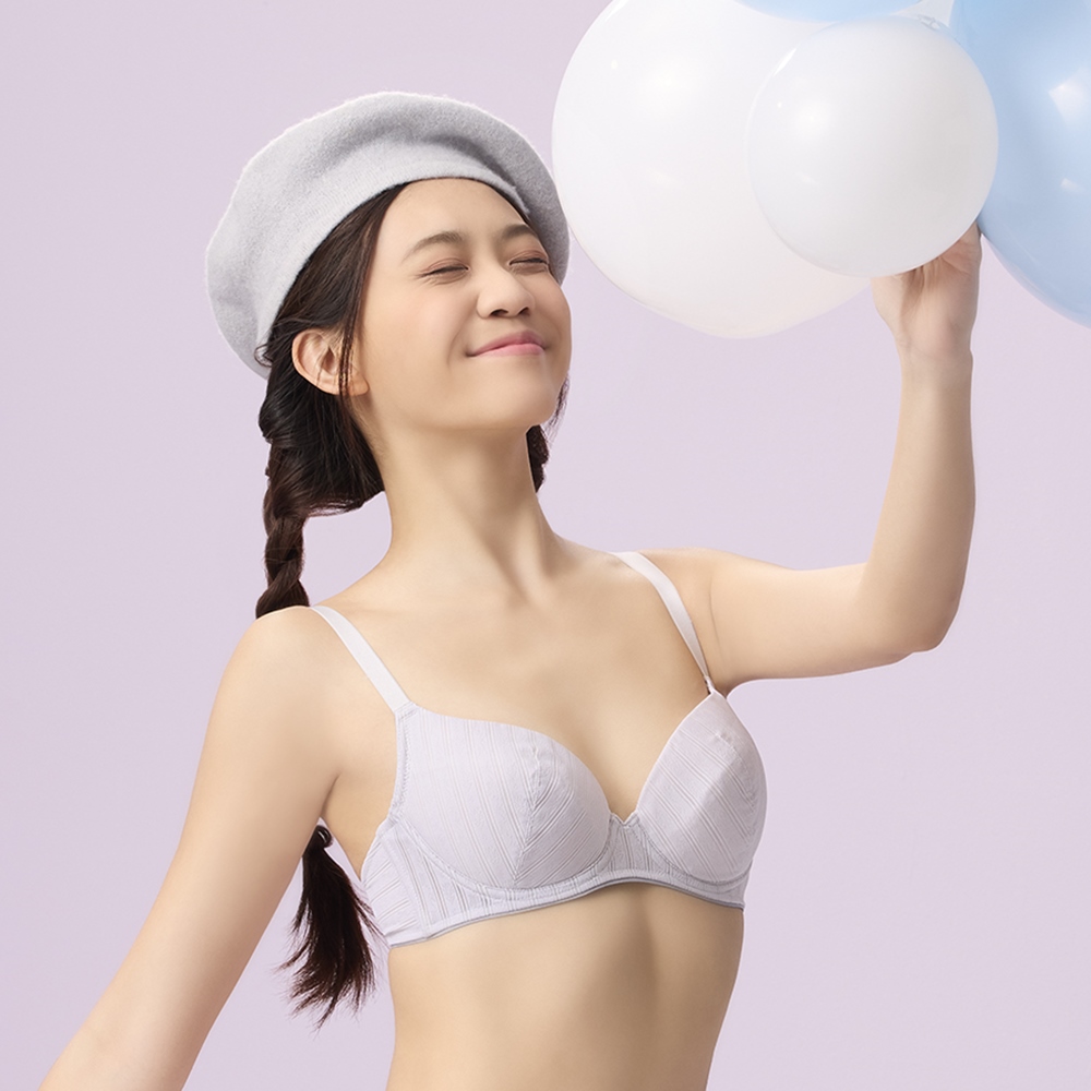 BeenTeen 嬪婷 校園休閒 B-C罩杯內衣(俏皮灰)-BB5348FX