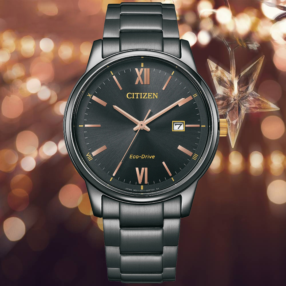 CITIZEN 星辰 PAIR 光動能時尚腕錶 錶 手錶 送禮 BM6976-72E
