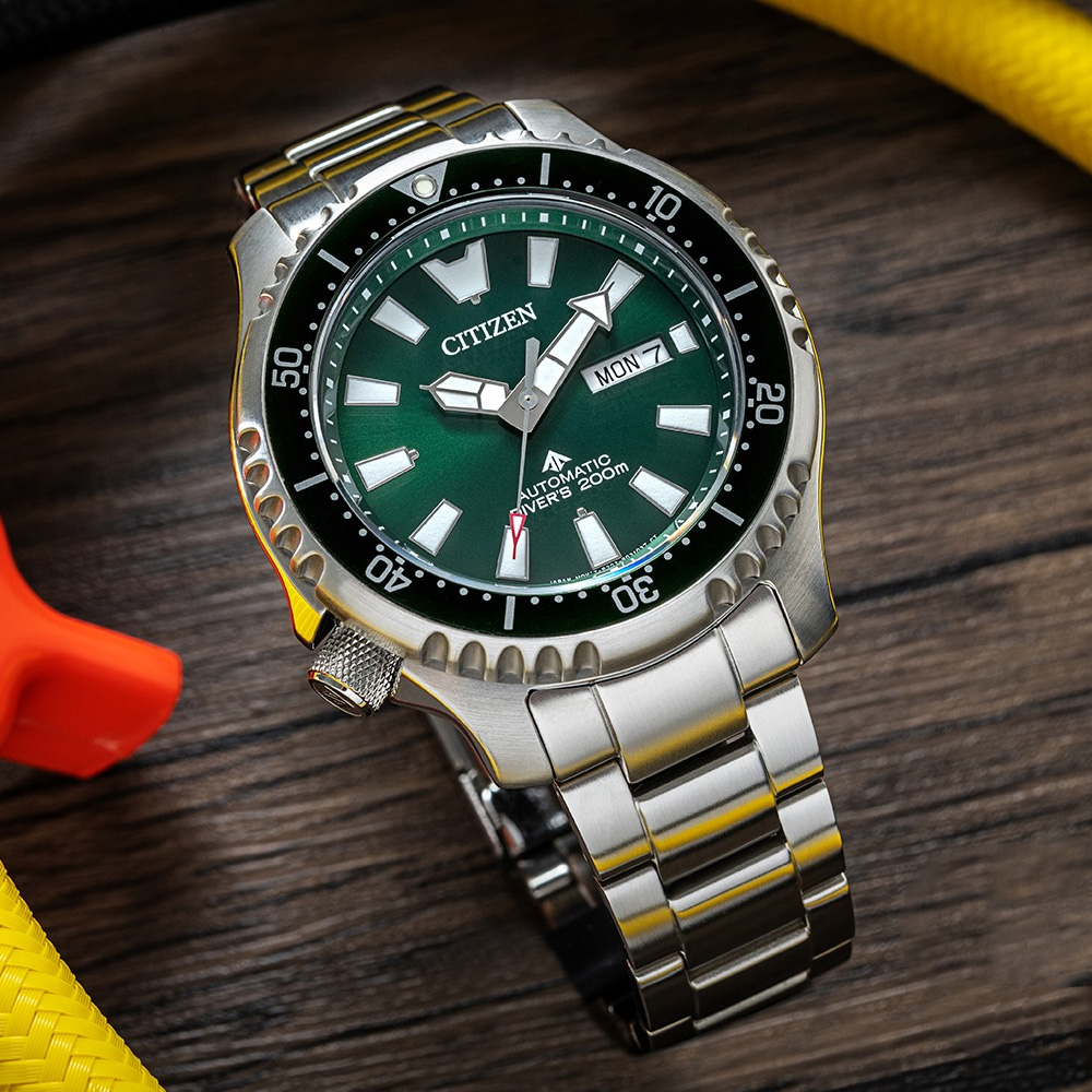 CITIZEN 星辰 PROMASTER 鋼鐵河豚EX機械潛水腕錶 錶 週年慶 雙11 NY0131-81X