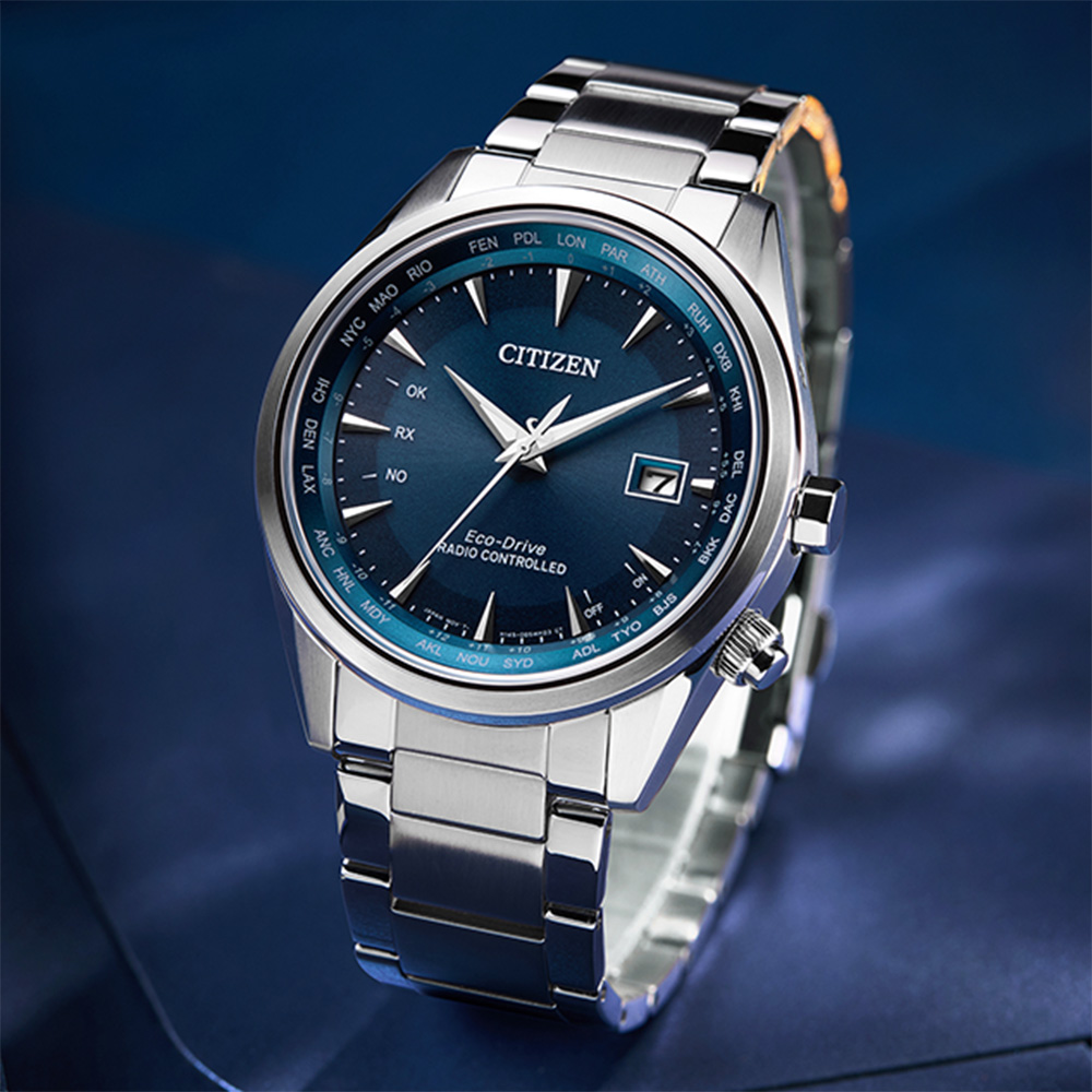 CITIZEN 星辰 父親節推薦款 光動能電波萬年曆手錶 雙11禮遇 CB0270-87L