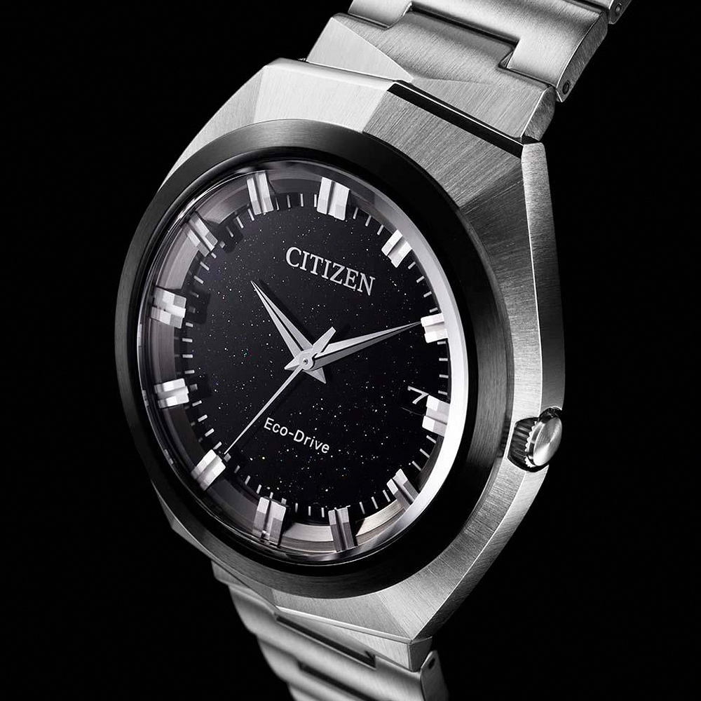 CITIZEN 星辰 無際星輝 全球旗艦款 光動能大三針手錶 百貨周年慶 BN1014-55E