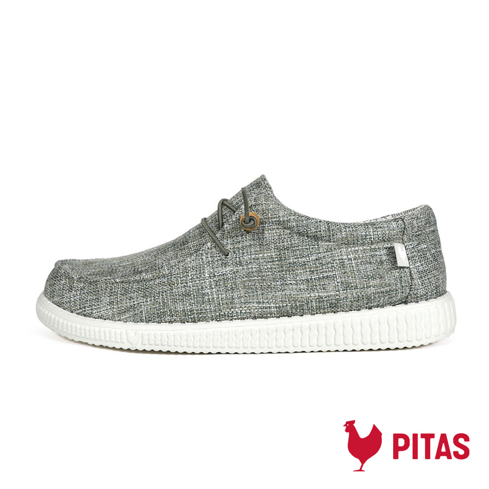 Walk In Pitas 女鞋 WP150 WALLABI LINEN 超輕量懶人鞋(PI2426-018 藤蔓綠)