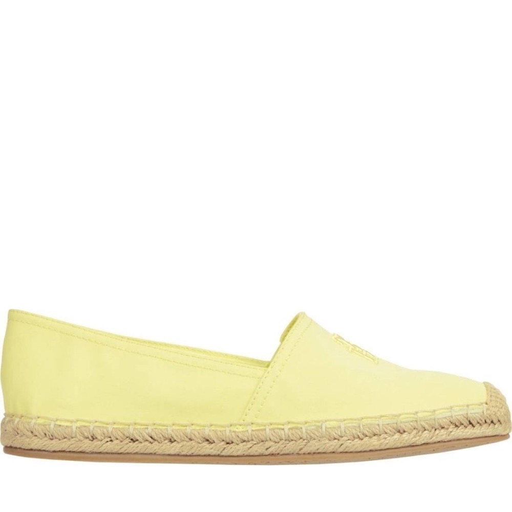 Tommy Hilfiger EMBROIDERED 平底鞋 帆布鞋 休閒鞋 YELLOW TULIP 黃色女鞋