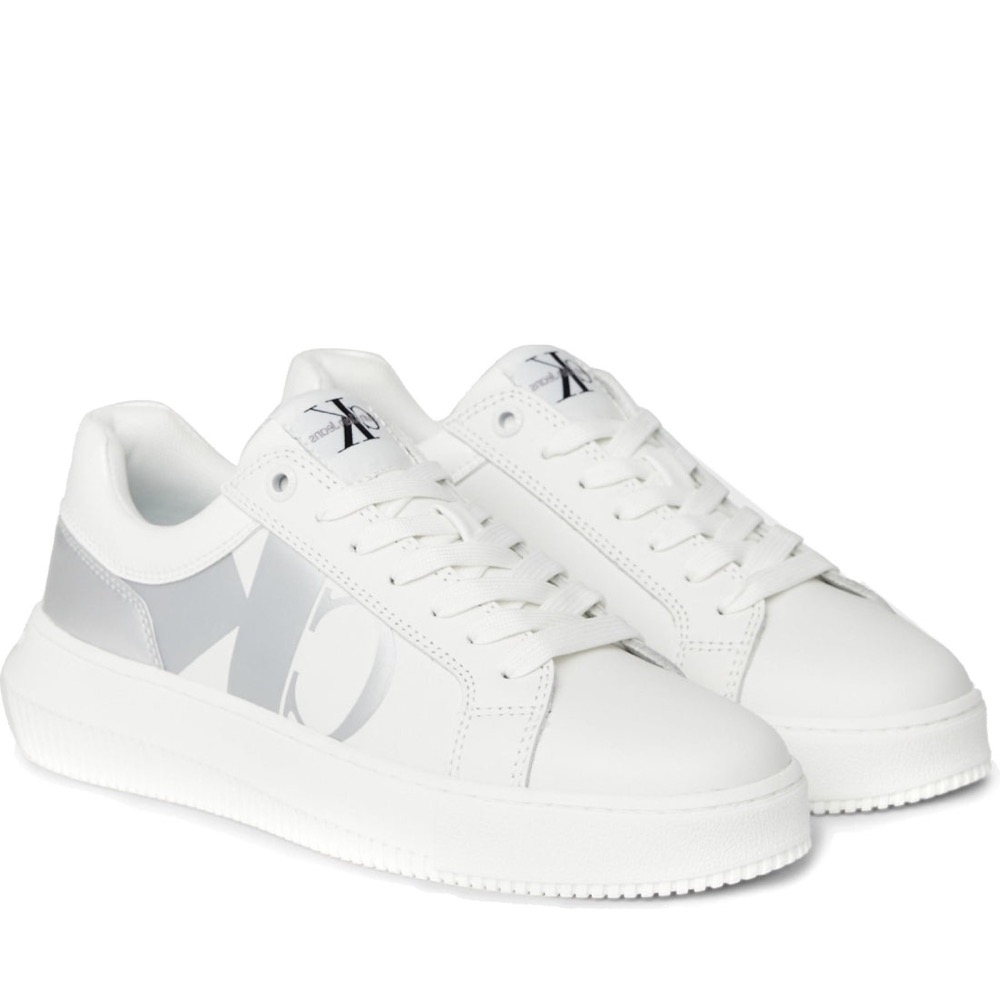 Calvin Klein CHUNKY CUPSOLE LOW 休閒 平底鞋 白色女鞋