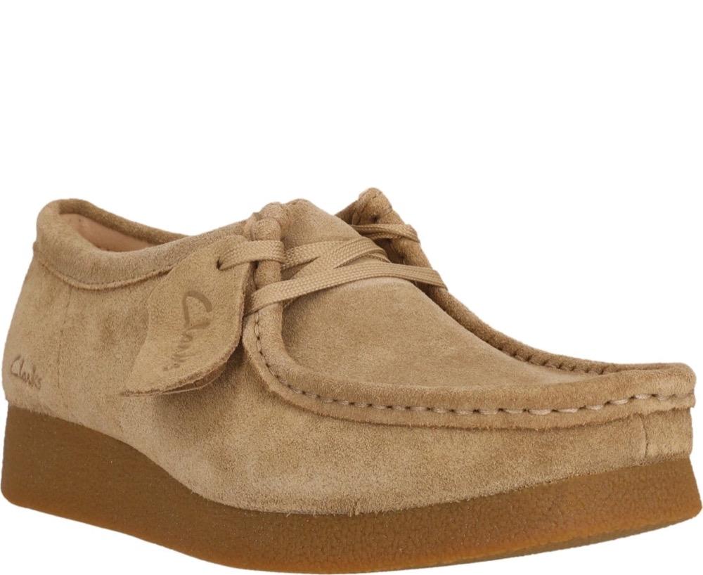 Clarks WALLABEEEVOSH 休閒 平底鞋 棕色女鞋