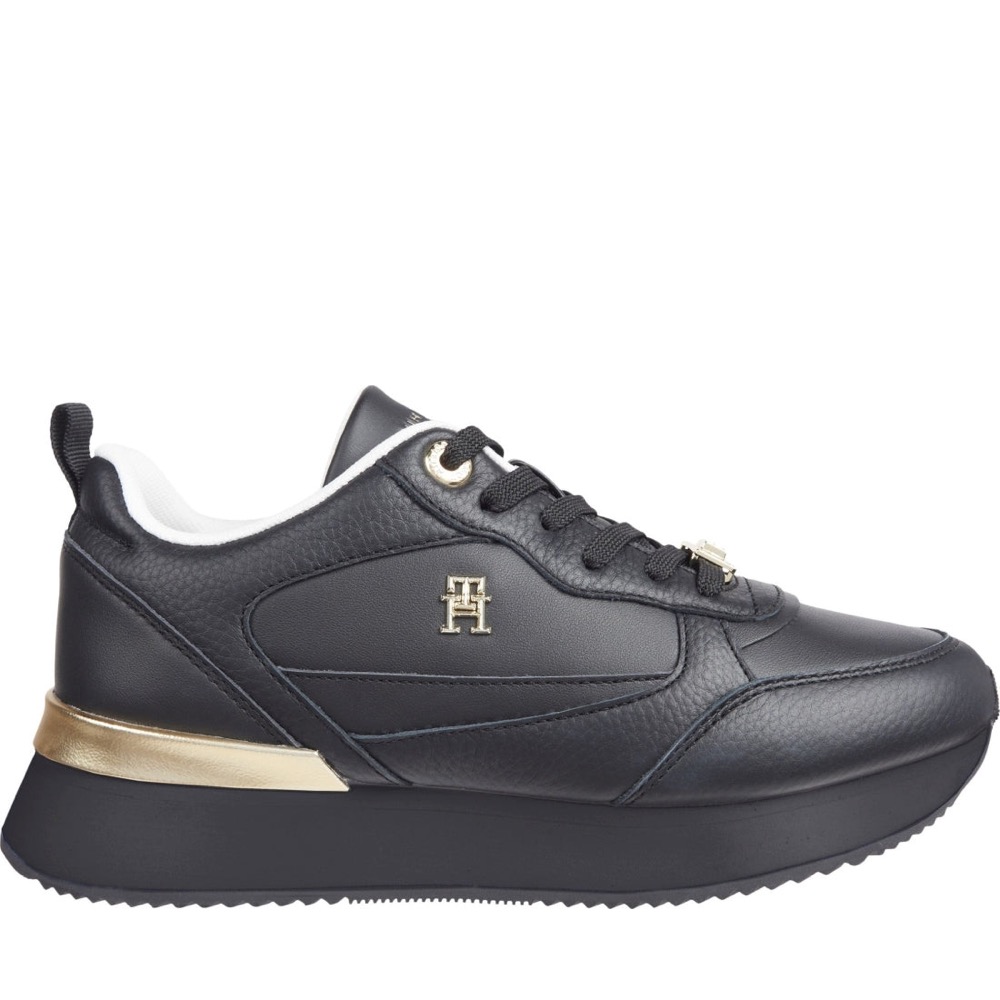 Tommy Hilfiger FEMININE RUNNER 休閒 黑色女鞋