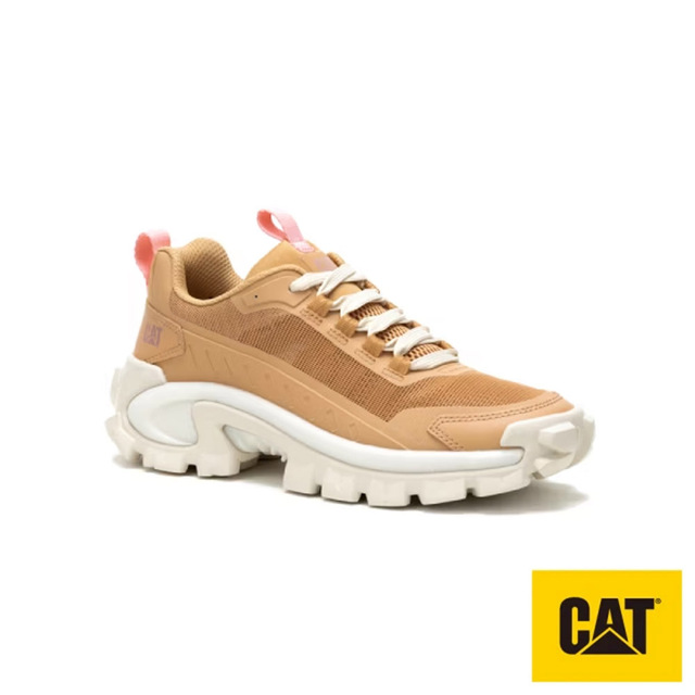 CAT INTRUDER LITE MESH 街頭老爺復古輕量休閒鞋 女鞋-奶茶色