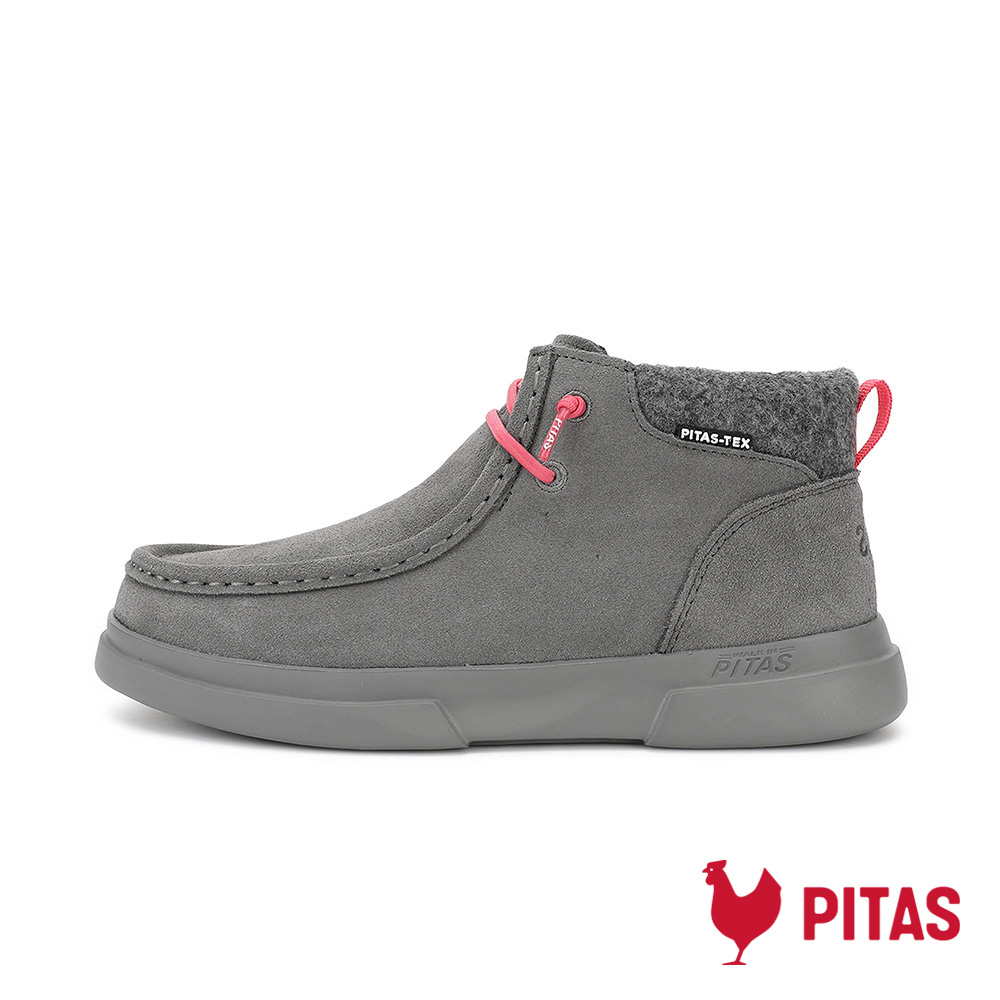 Walk In Pitas 女鞋 PIC GARDA 防水輕量短靴/休閒靴(PI2475-209 桃霞月灰)