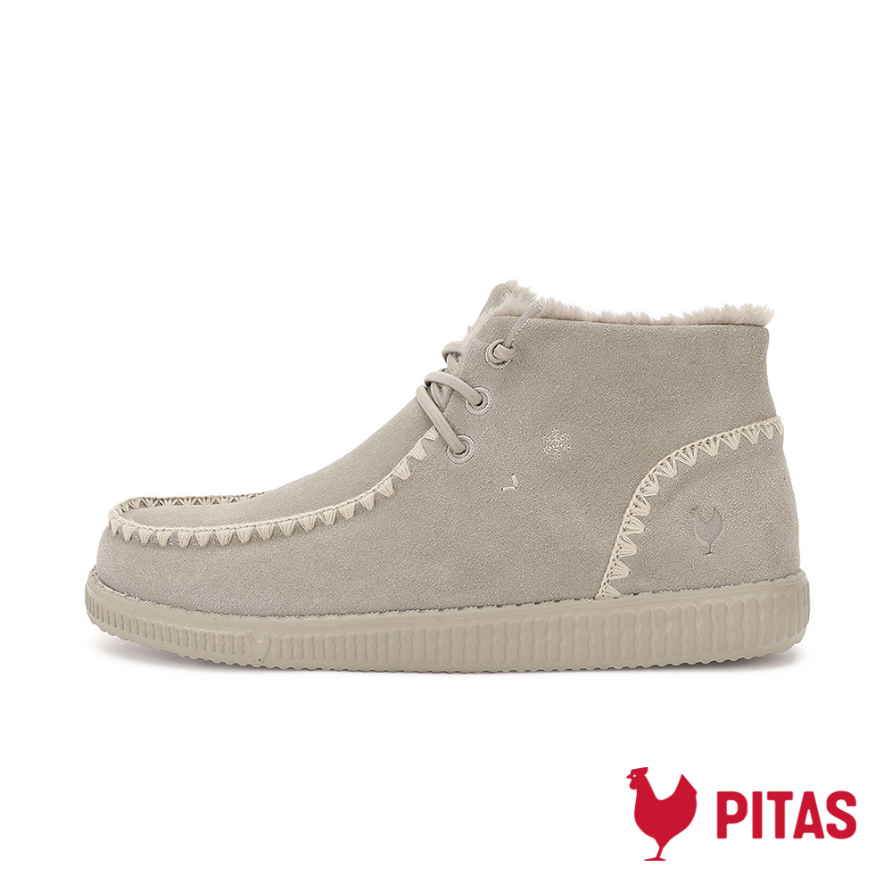 Walk In Pitas 女鞋 WP150 GOLM 防潑水超輕量短靴/裸靴/休閒靴 (PI2560-282 香頌霧灰)