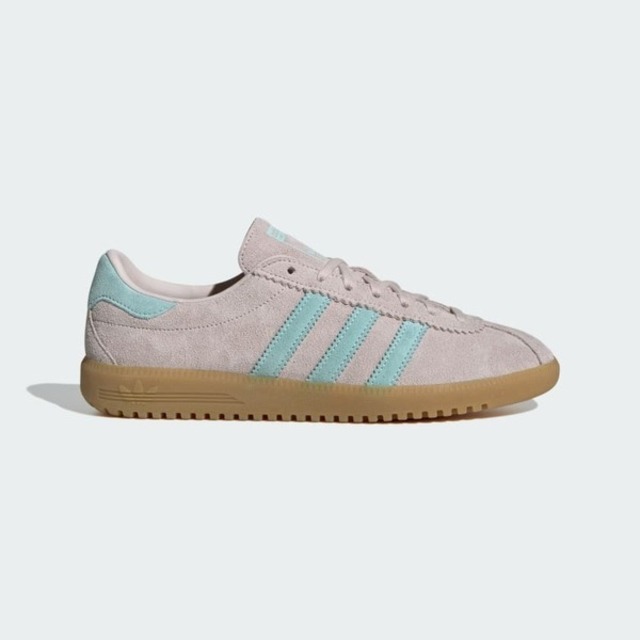adidas 愛迪達 Adidas Adidas Brmd W [JS0256] 女 運動休閒鞋 德訓鞋 復古 麂皮 舒適 粉紅 水藍