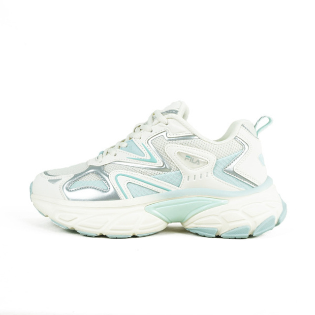 Fila Fila Glacier [5-C933Z-131] 女 運動休閒鞋 舒適 白 水藍 銀