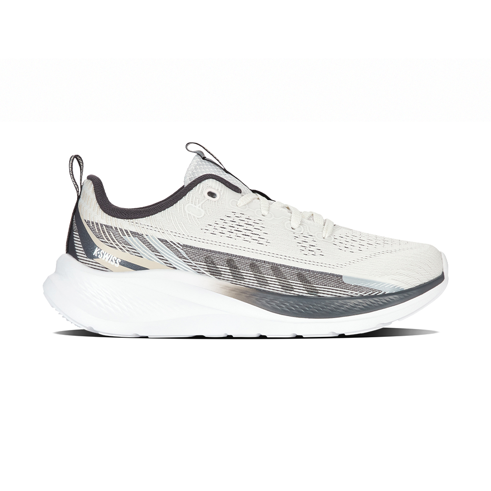 K-SWISS 經典運動鞋 HELIO TRAINER 休閒 女鞋 白灰燕麥色 94079-161-M