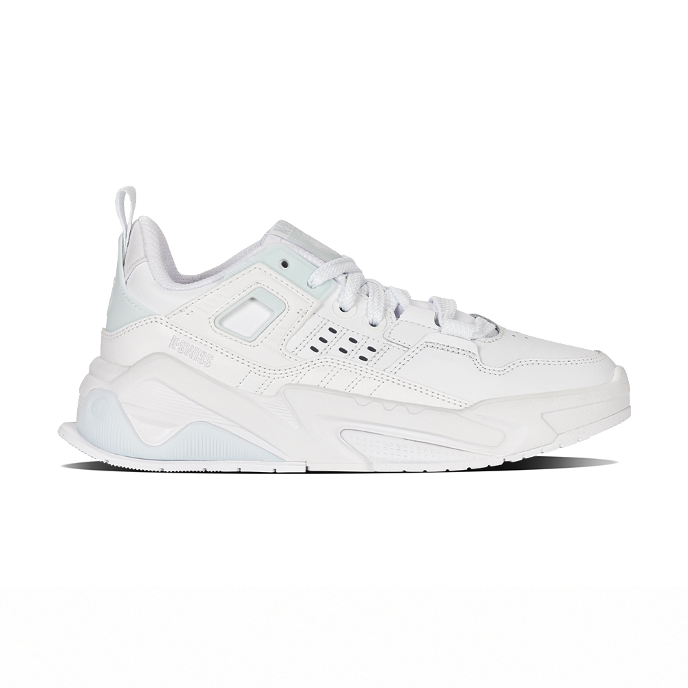 K-SWISS 經典運動鞋 TECHNA TRAINER 休閒 女鞋 白淺藍色 94077-101-M