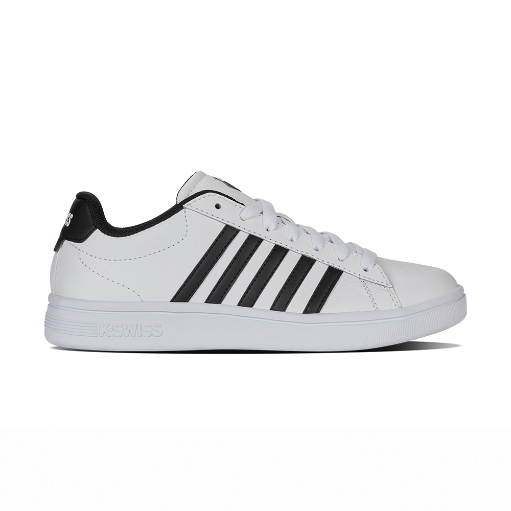K-SWISS 經典運動鞋 COURT TIEBREAK II 休閒 女鞋 白黑色 94413-191-M