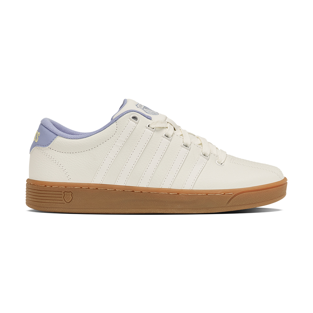 K-SWISS 經典運動鞋 COURT PRO II CMF 女鞋 米白水藍色 93629-141-M