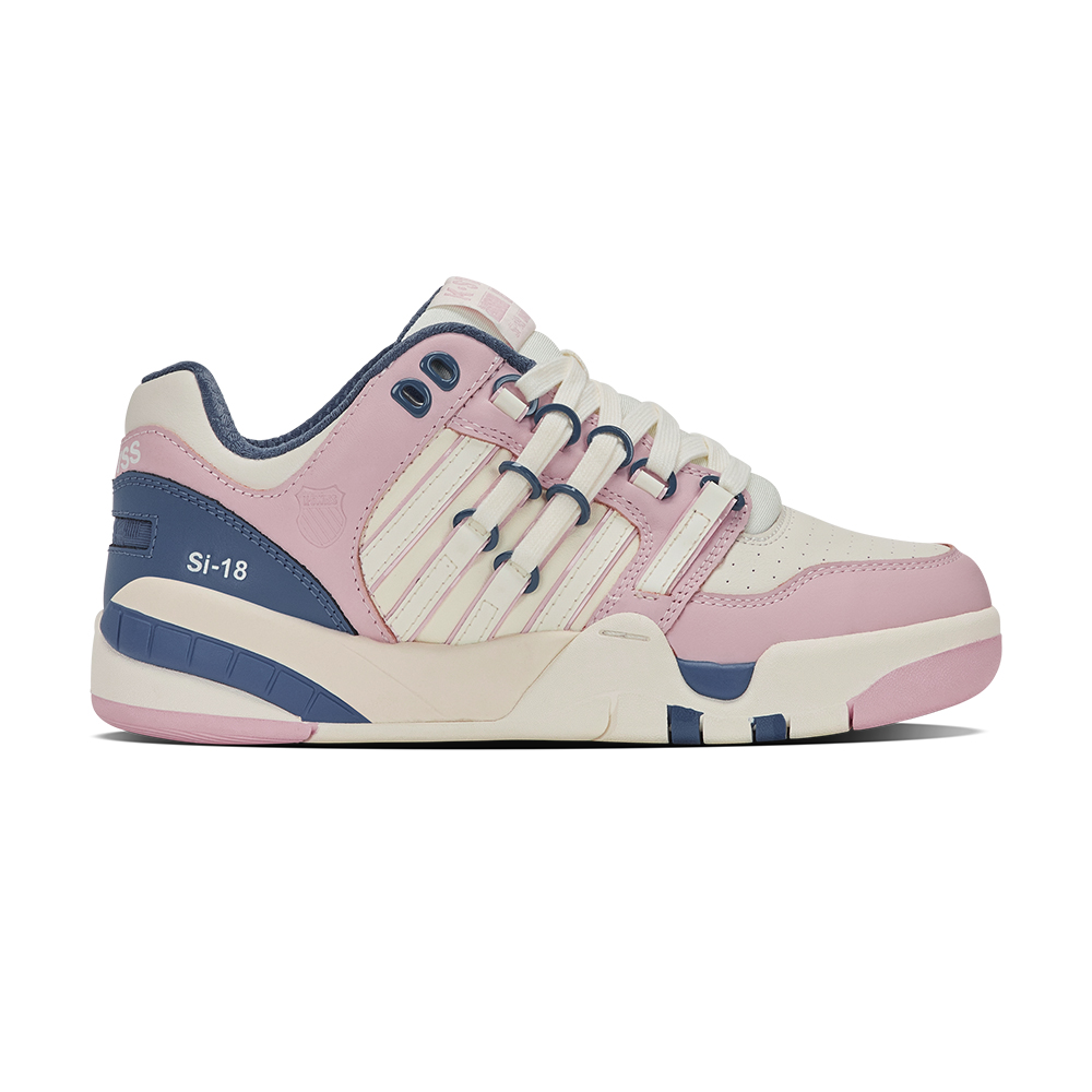 K-SWISS 經典運動鞋 SI-18 INTERNATIONALC 女鞋 米白紫丁香藍色 94440-144-M