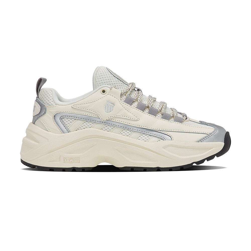 K-SWISS 經典運動鞋 MARINA 女鞋 米白灰銀色 99442-166-M