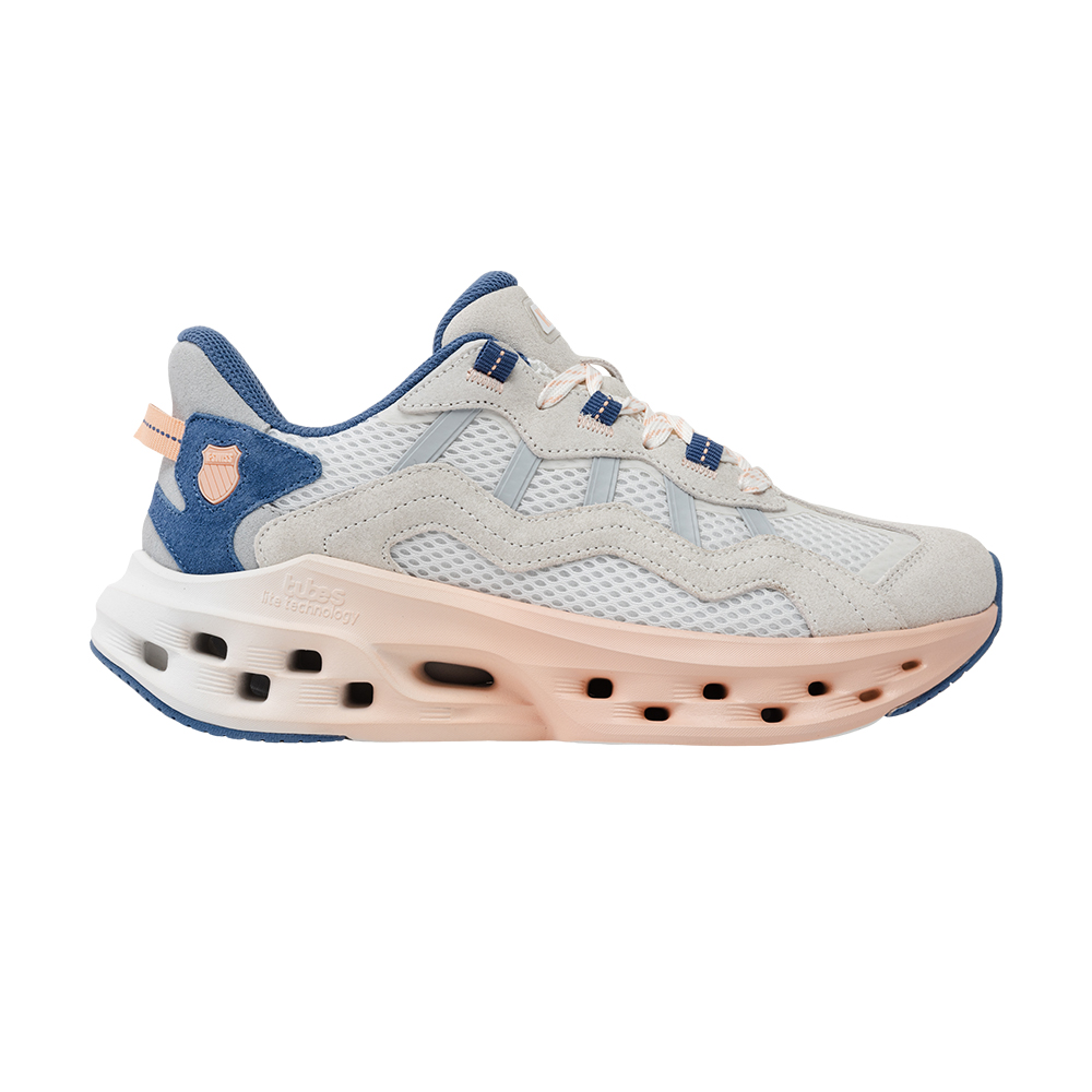 K-SWISS 經典運動鞋 TUBES LITE RMX 女鞋 米白藍蜜桃橘色 99445-170-M