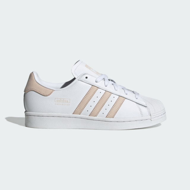 adidas Originals Adidas 愛迪達 Superstar W [IG4540] 女 運動休閒鞋 經典 復古鞋 貝殼頭 白 粉膚