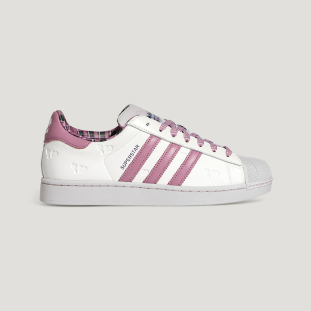 adidas 愛迪達 Adidas 愛迪達 Superstar II W KZ7157 女 運動休閒鞋 貝殼鞋 舒適 白 粉紅