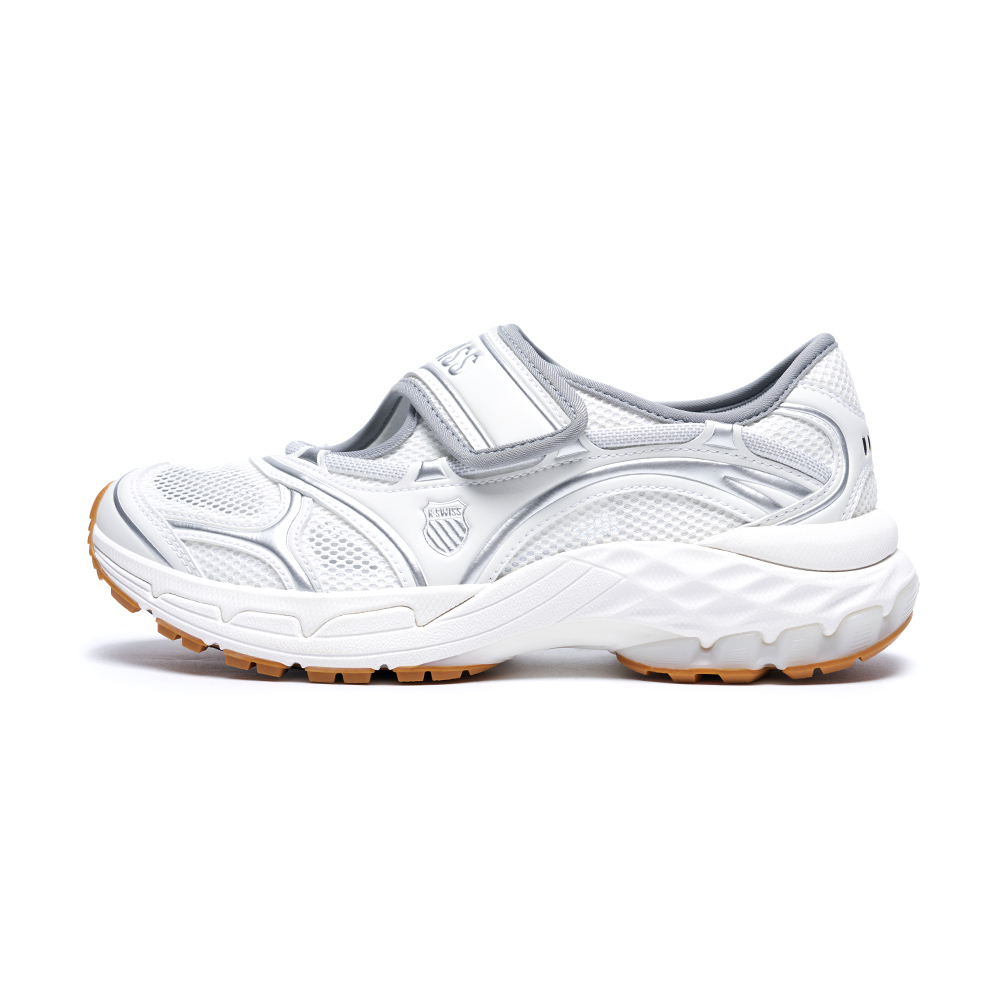 K-SWISS 經典運動鞋 KONEJO MJ V2 休閒 女鞋 白灰银色 94964-106-M