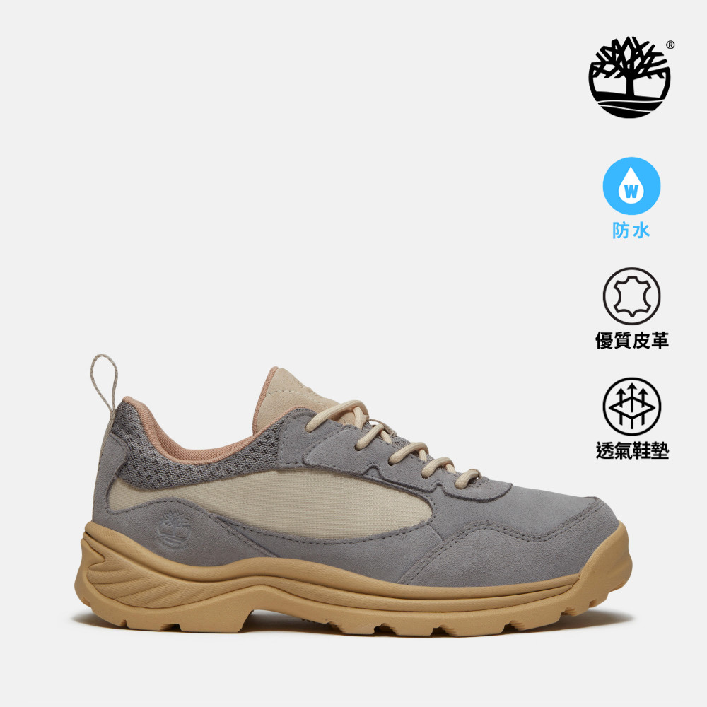 Timberland 女款水泥灰White Ledge防水健行鞋|A4276EJR