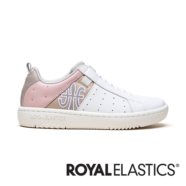 Royal Elastics ICON2.0 白棕粉真皮潮流運動休閒鞋 (女) 906562-071