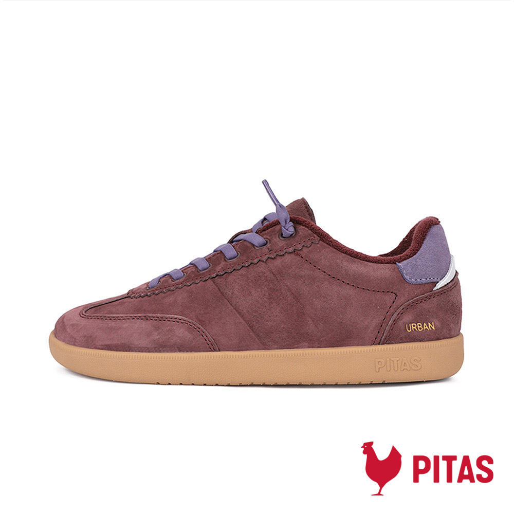 Walk In Pitas 女鞋 URBAN 防潑水時尚免綁帶德訓鞋/休閒鞋 (PI2660-619 紫羅蘭)