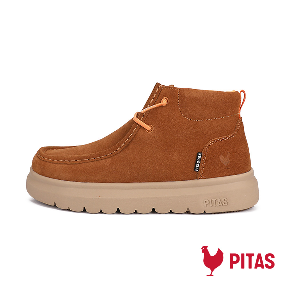 Walk In Pitas 女鞋 TRACK PARIS 防水輕量短靴/裸靴/休閒靴 (PI2663-239 琥珀棕)