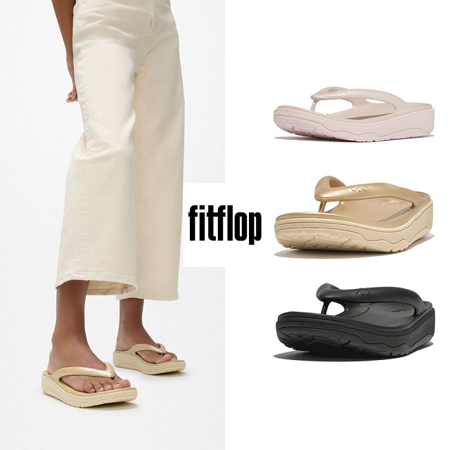 FitFlop RELIEFF 舒壓夾腳涼鞋-女(3色)