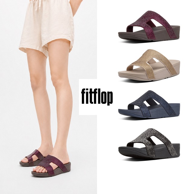 FitFlop MARLI 水鑽H型涼鞋-女(4色)