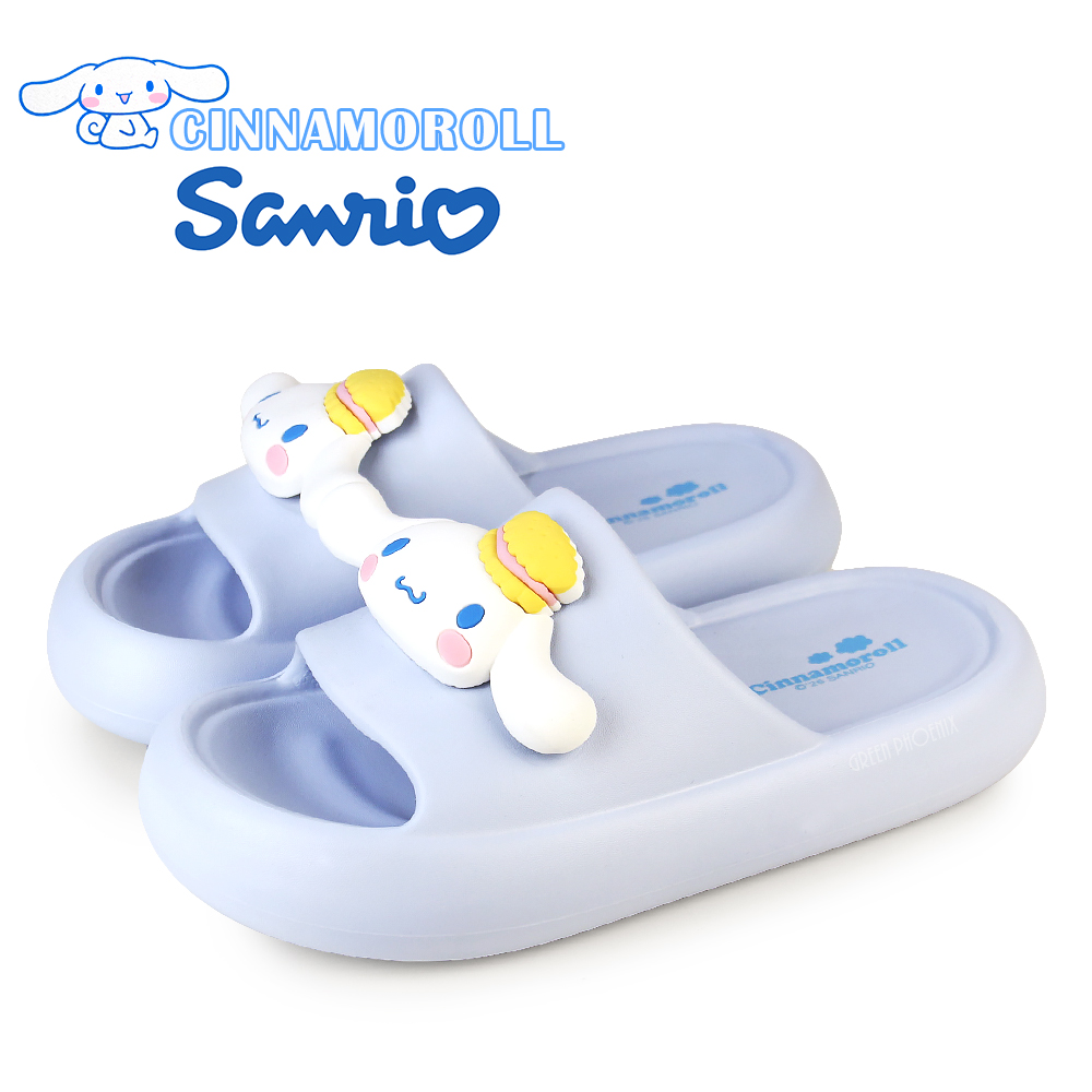 Hello Kitty 女 大耳狗 拖鞋 防水拖鞋 厚底拖鞋 緩震 輕量 彈力O-26954