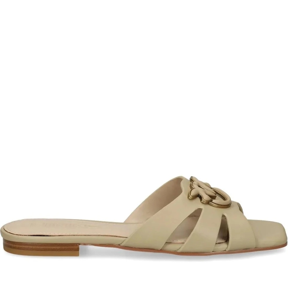 PINKO MARLI 09 SLIPPER 米白色女鞋