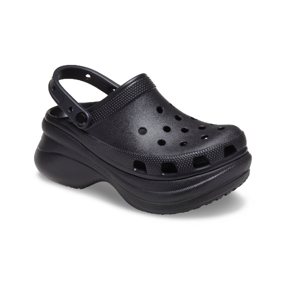 Crocs 卡駱馳 女 復古BaeClog 克駱格 黑色 206302-001