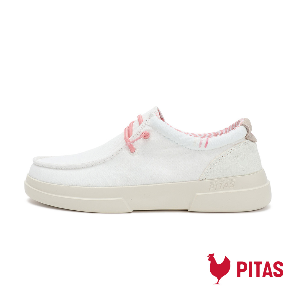 Walk In Pitas 女鞋 PIC SIRMIONE 輕量懶人鞋/小白鞋(PI2516-007 珍珠白)